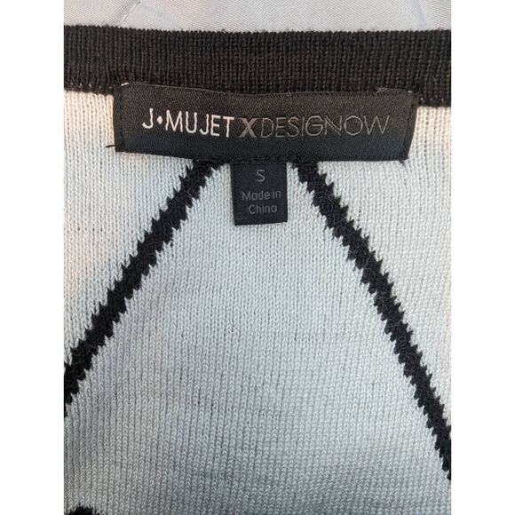 J Mujet X Designow Dress And Cardigan Crop Set I Don't Care Graphic City Print - Picture 13 of 15